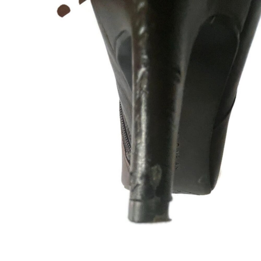 Melani Dark Brown Antonio booties - Picture 7 of 9